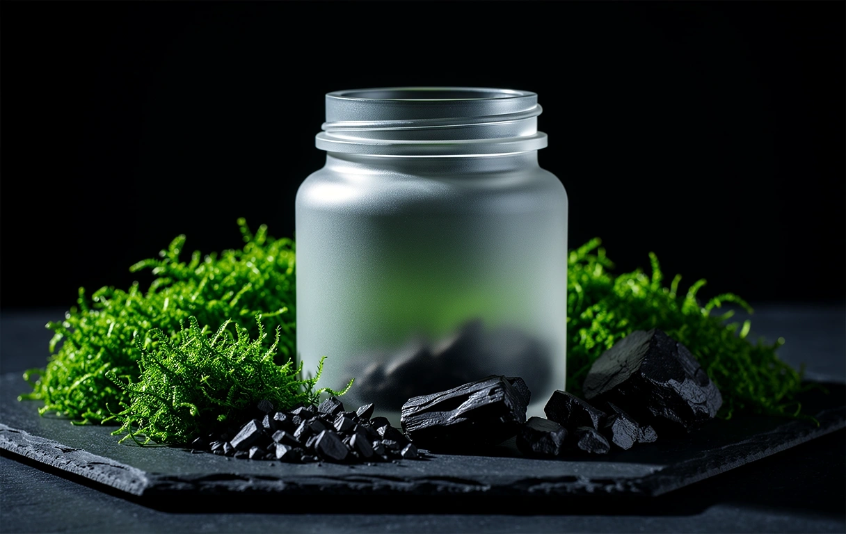 Natural elements representing Vitamin Pria purity